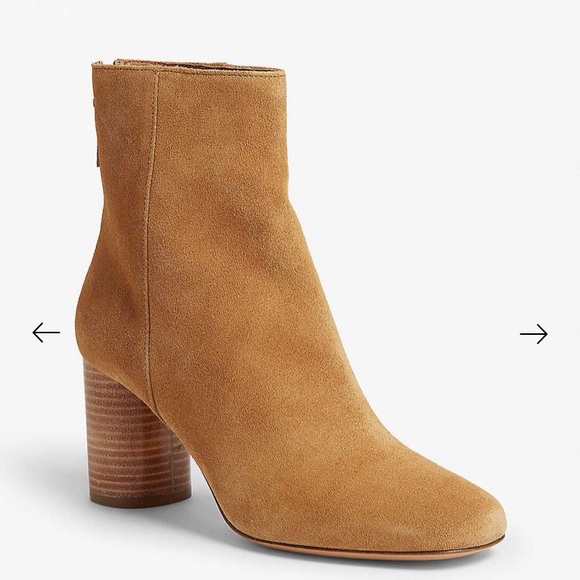 Sandro Tan Heeled Boots - Picture 1 of 16